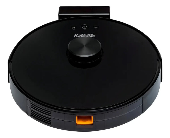 Robô Aspirador e Passa Pano KABUM! smart 700 - 5 Modos de Limpeza, Mapeamento a Laser 3D, Base de Carregamento - Bivolt - Preto - KBSF003