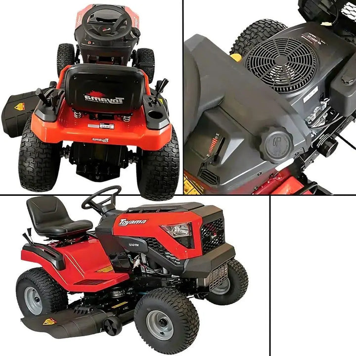 Trator Cortador Grama Gasolina 19.5 Hp Corte 107 Cm Toyama